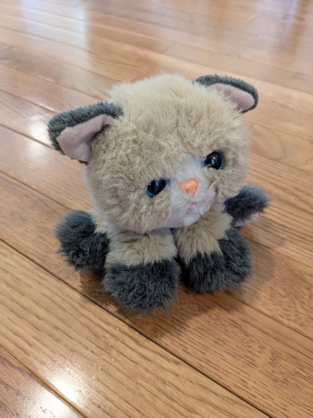Kitty Kitty Baby Kittens Tyco Tan Brown Gray Kitten 1996